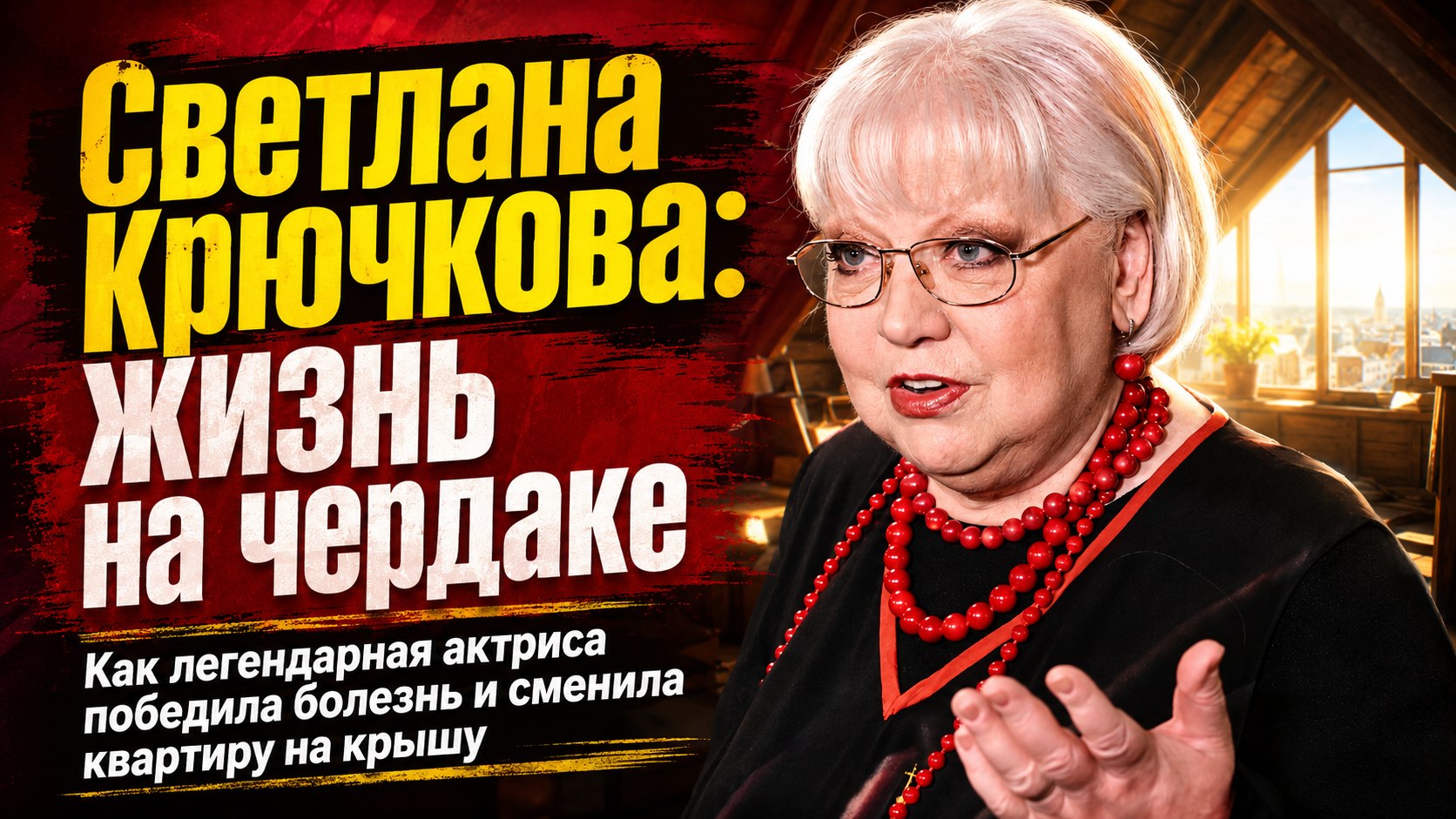 Победа над тяжелой болезнью и переезд на чердак: как сейчас живет звезда «Большой перемены» Светлана Крючкова