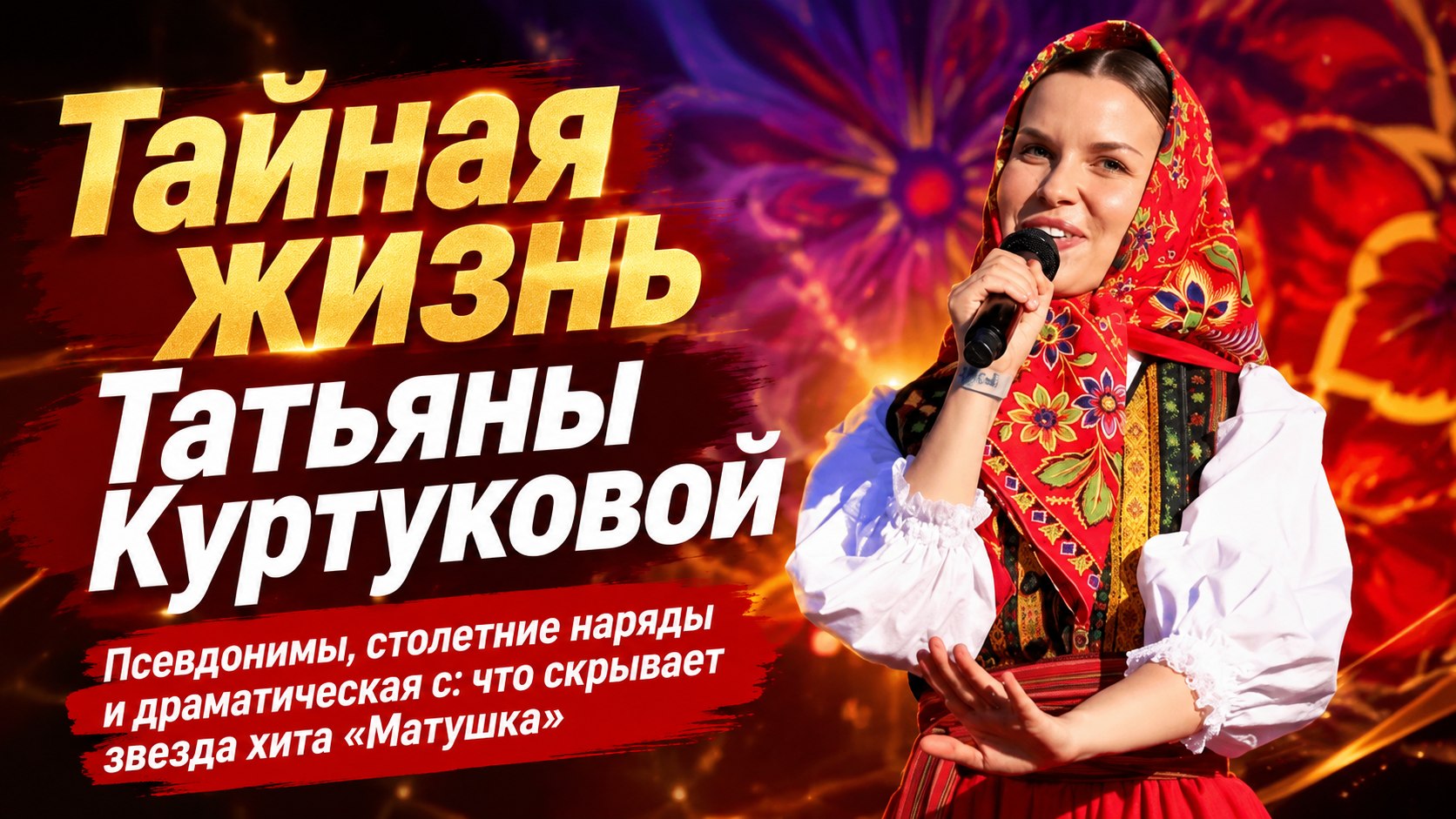 Тайный псевдоним, столетние наряды из деревень и мужская версия «Матушки»: неизвестная жизнь Татьяны Куртуковой