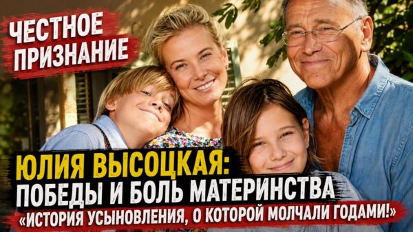 Удочерили на девятый день жизни: Юлия Высоцкая впервые рассказала о приемной дочери Соне