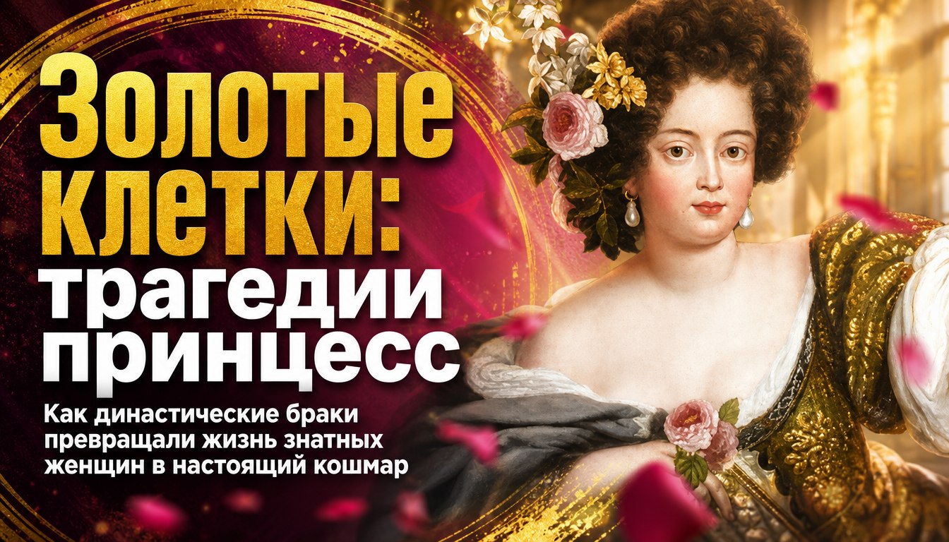 Из дворца в заточение: три трагические истории принцесс, чьи браки по расчету обернулись личной драмой