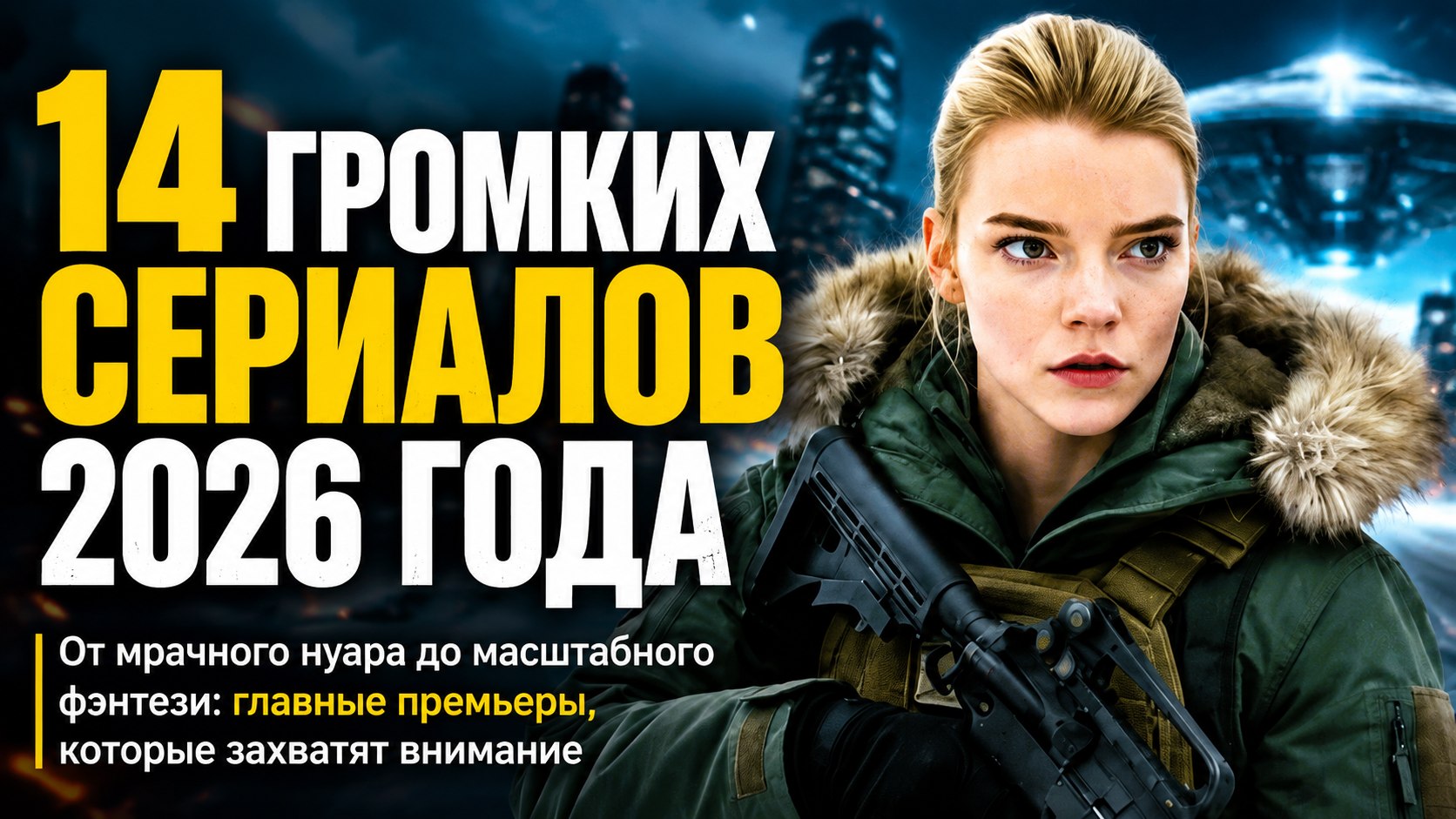 14 новых сериалов 2026 года: громкие премьеры от нуара до масштабного фэнтези