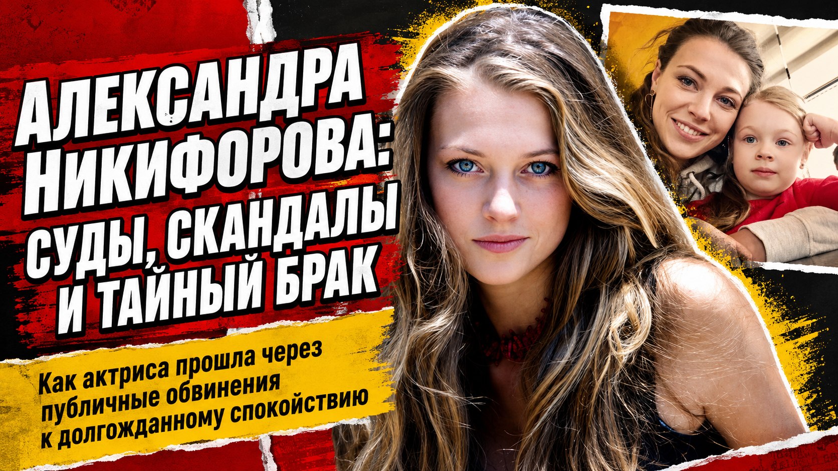 Обвинения бывшего мужа, суды за дочь и тайный брак с продюсером: как живет актриса Александра Никифорова