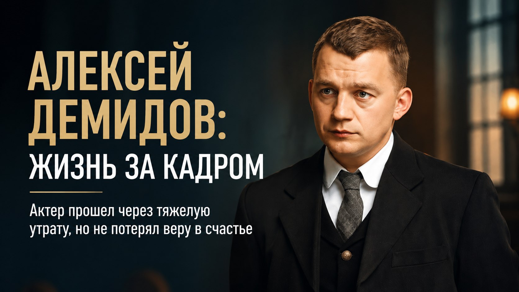 Пережил потерю ребенка и мечтает о сыне: через что прошел актер Алексей Демидов