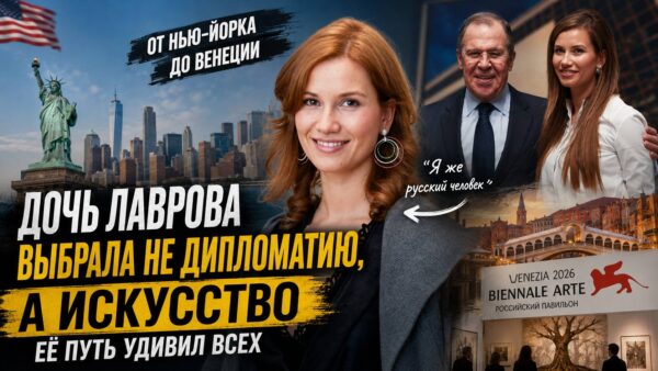 Дипломатия осталась за кадром: как дочь Сергея Лаврова пришла в искусство через нефтегаз