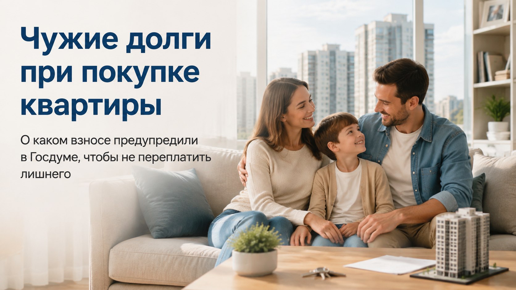 Чужие счета в подарок к квадратным метрам: о каком долге при покупке жилья предупредили в Госдуме
