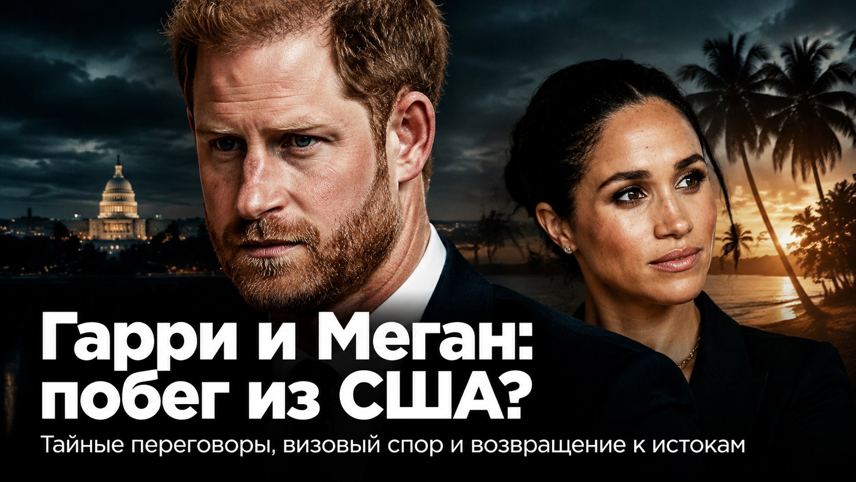 Планы на Британию, визовый спор и предложение роли: почему обсуждают переезд принца Гарри и Меган Маркл