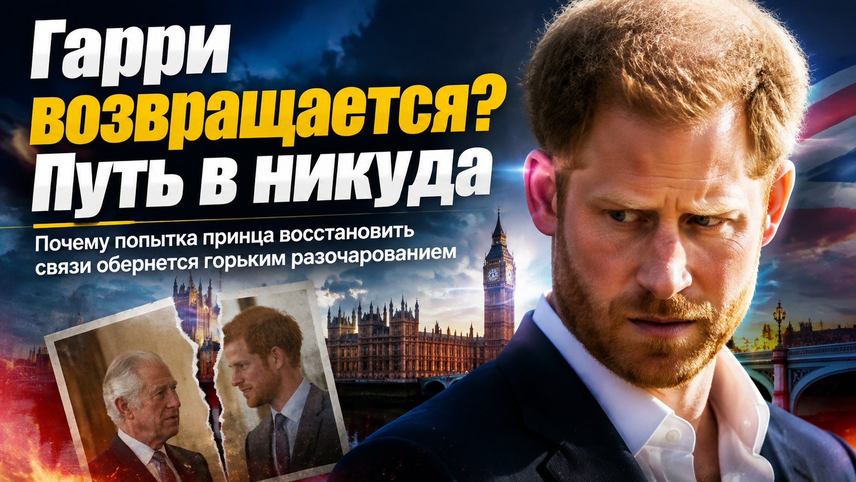 Возвращение в прошлое: почему попытка принца Гарри восстановить связи в Британии может обернуться разочарованием