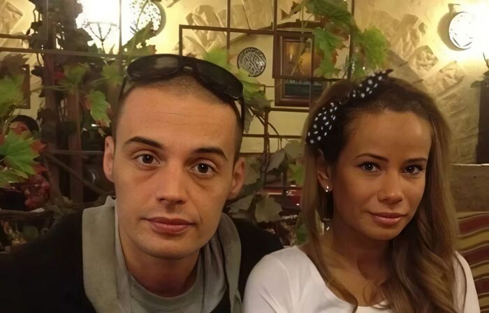 Айза и Алексей Долматов в начале отношений