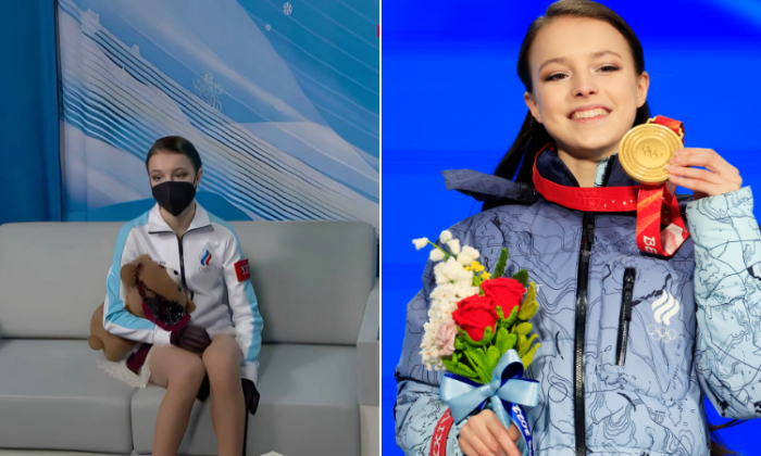 Олимпийская чемпионка Анна Щербакова