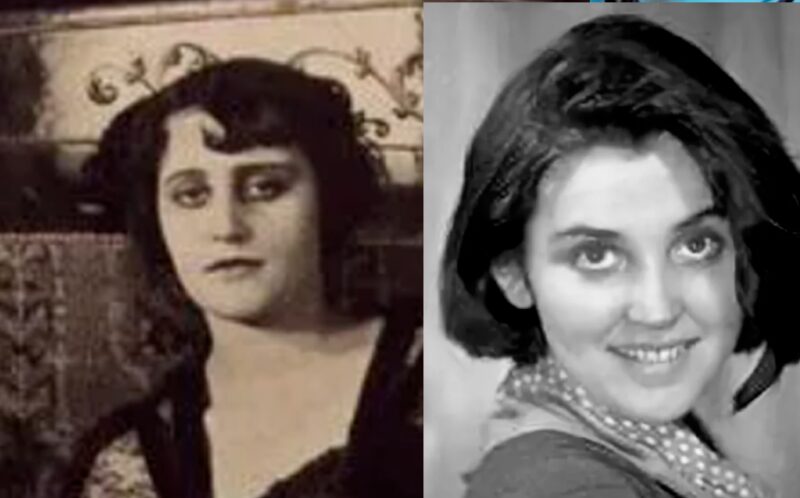 Сходство образов: Вера Холодная и актриса Инна Гулая