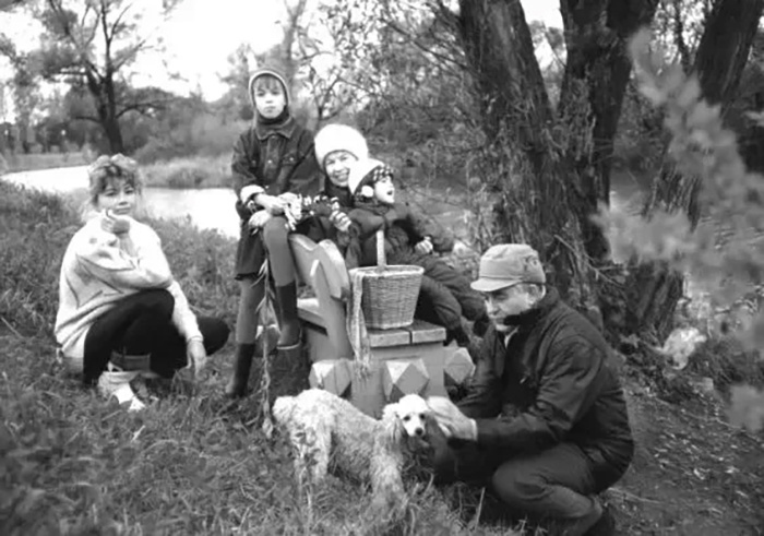Михаил и Раиса Горбачевы во время отдыха в конце 1980-х годов