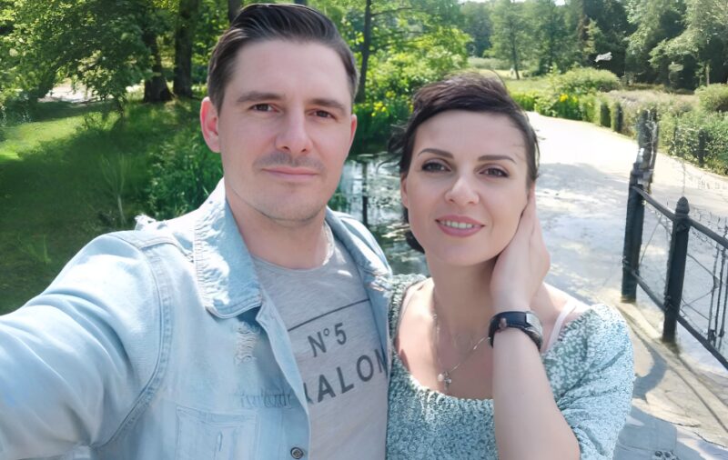 Дмитрий Паламарчук с супругой Инной Анциферовой