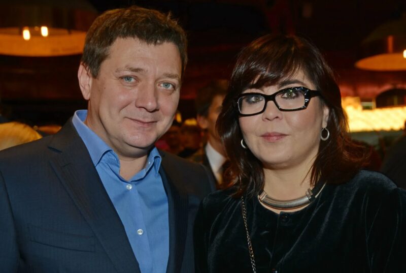 Ян Цапник с супругой Галиной