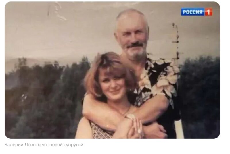 Каскадер Валерий Леонтьев с супругой Аленой