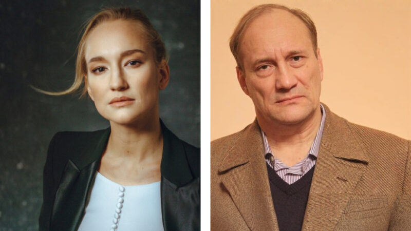 Полина Сидихина и ее отец Евгений Сидихин