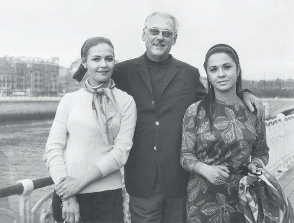 Людмила Чурсина и писатель Сергей Михалков