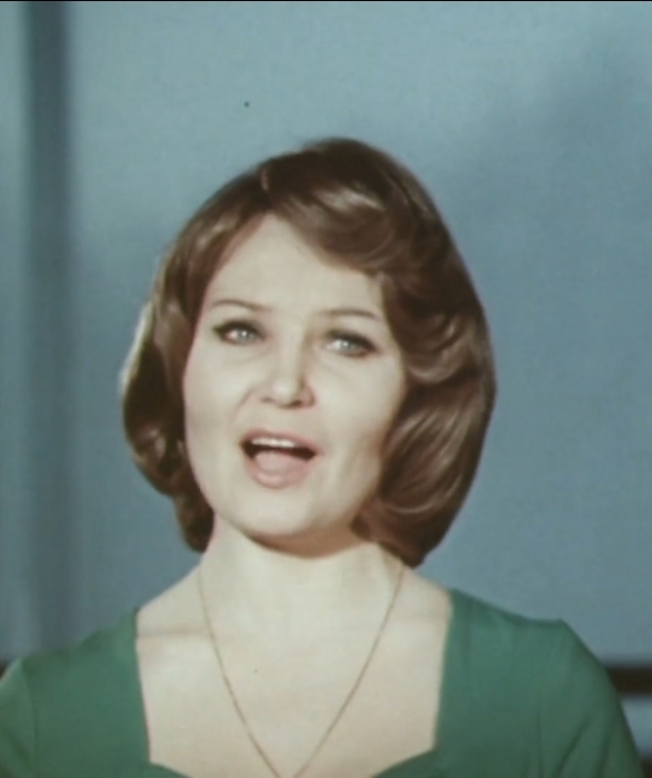 Алла Абдалова в молодости