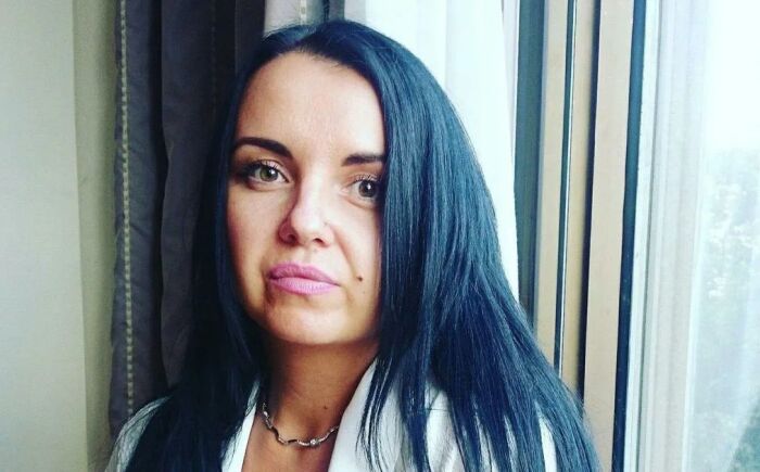 Алёна Донцова в юности