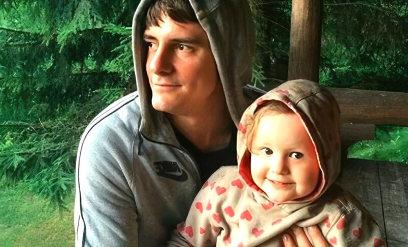 Дмитрий Паламарчук с дочерью Полиной