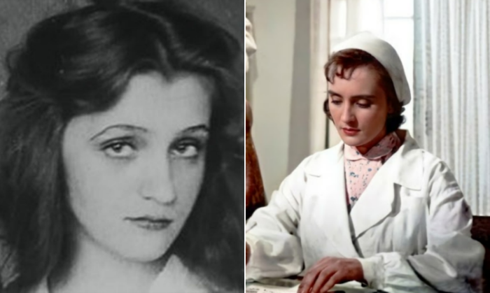 Клара Румянова в молодости
