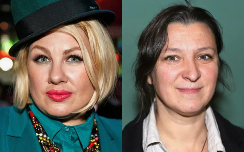Ева Польна и Олеся Железняк