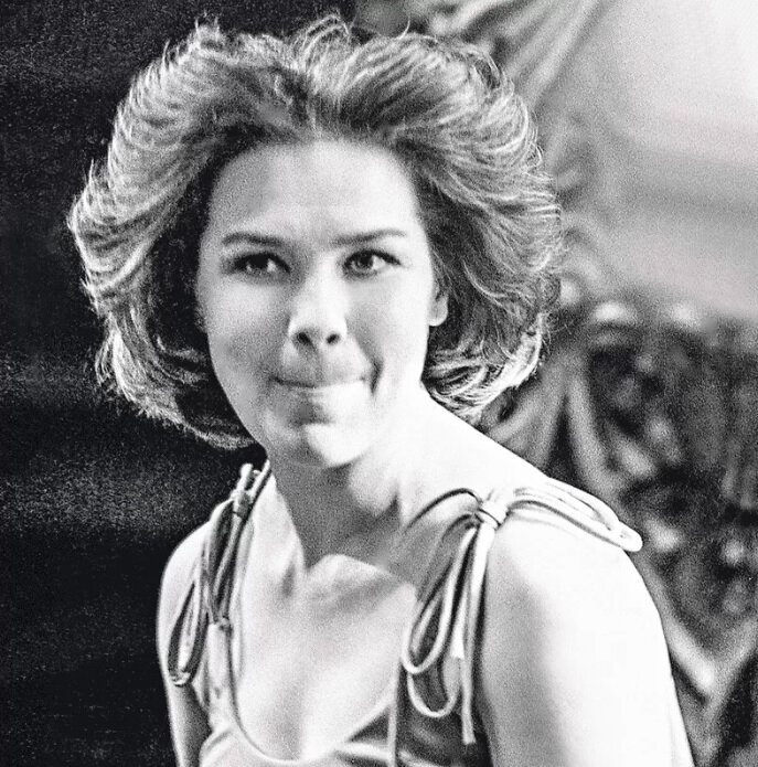 Актриса Лариса Голубкина, 1978 год