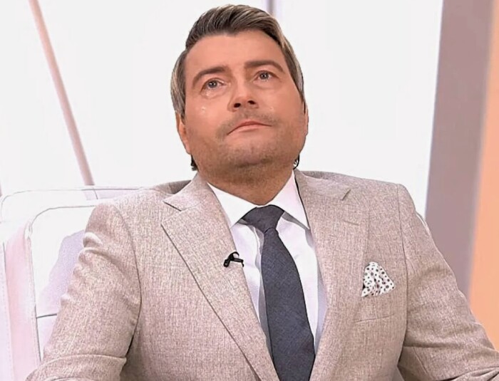 Николай Басков на телевизионных съемках