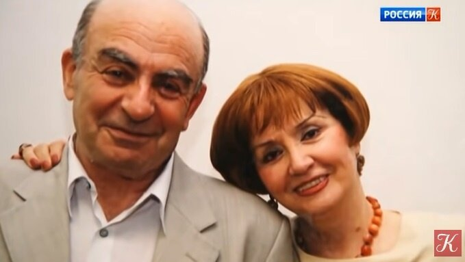 Анатолий Кремер со своей музой Татьяной Шмыгой