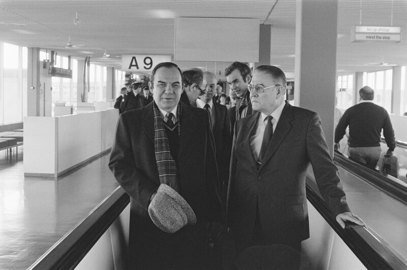 Анатолий Громыко и Виктор Белецкий, 1985 год