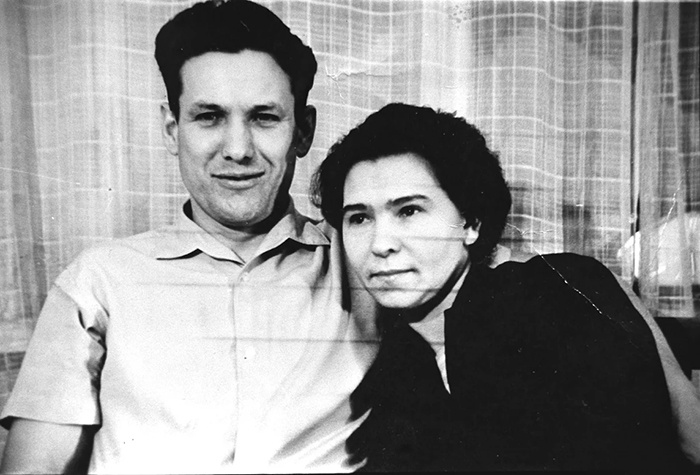 Борис и Наина Ельцины в 1954 году