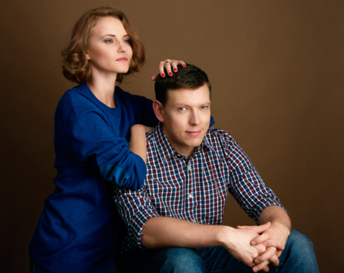 Анна Бегунова и её бывший фактический муж Сергей Лавыгин