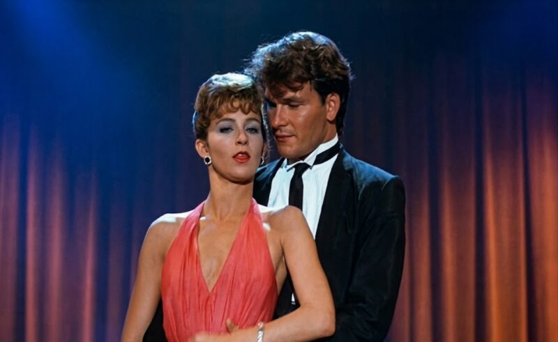 Патрик Суэйзи в роли Джонни Кастла в мелодраме «Грязные танцы» (1987)