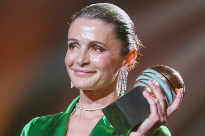 Оксана Фандера на одном из кинофестивалей