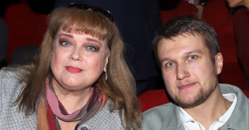 Любовь Руденко и её сын Анатолий Руденко