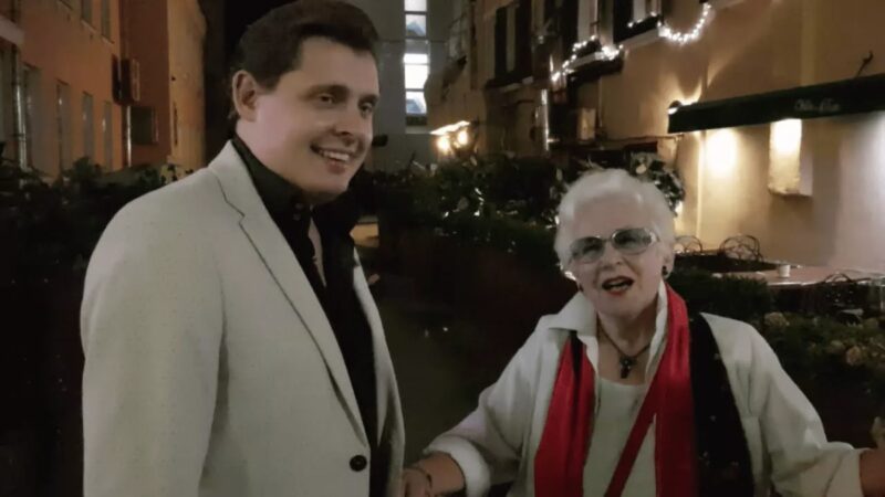 Анна Шатилова на светском мероприятии вместе с Евгением Понасенковым