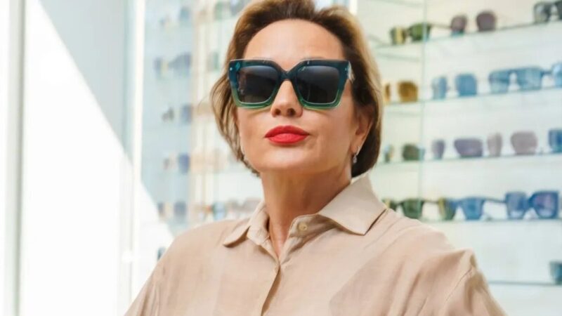 Татьяна Буланова во время съёмок