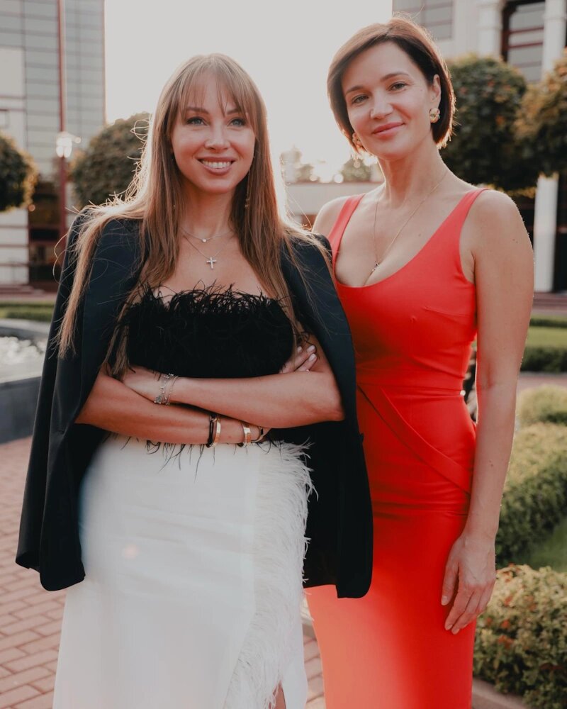Полина Диброва и Екатерина Гусева