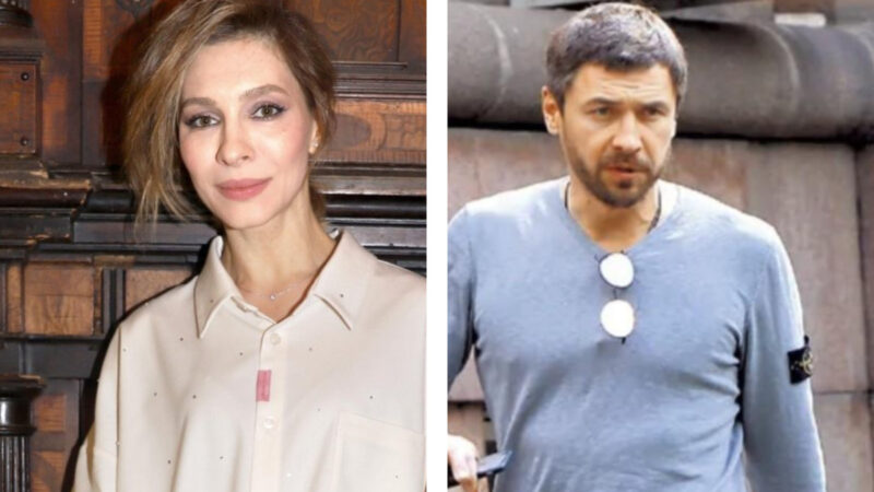 Елена Подкаминская с бывшим мужем