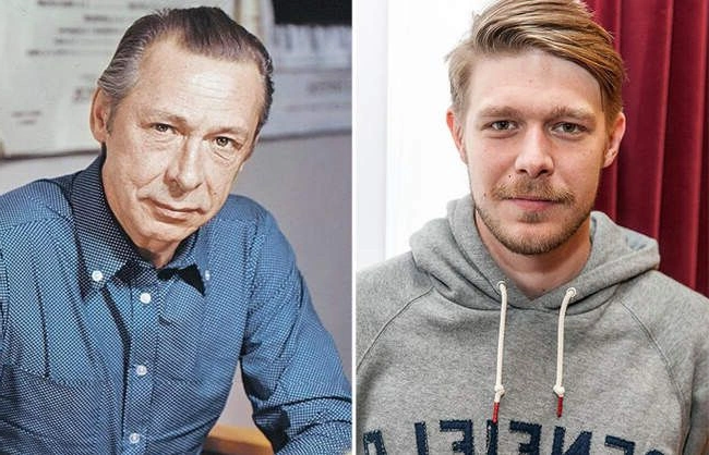 Олег Ефремов и Никита Ефремов