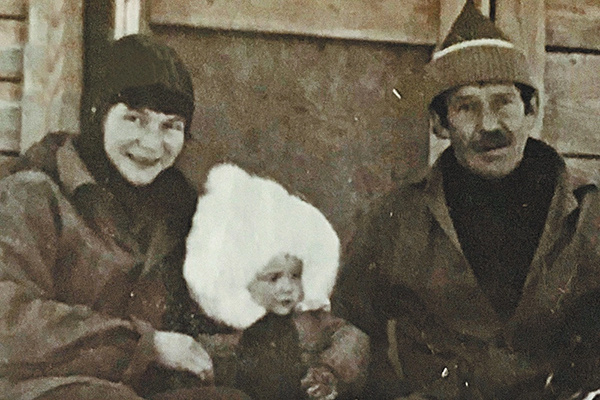 Екатерина Жданова с супругом Всеволодом Козевым