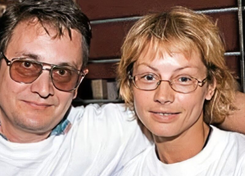 Алёна Бабенко со своим первым мужем Виталием