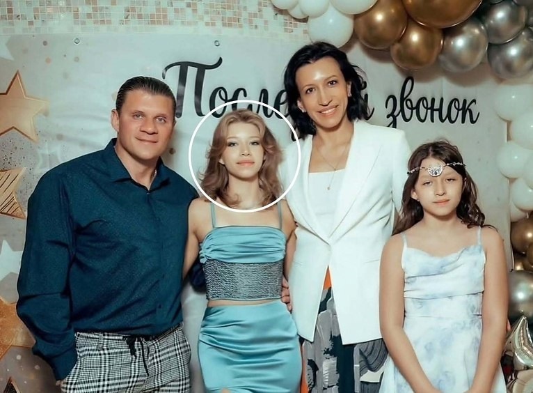 Елена Борщёва со старшей дочерью Мартой