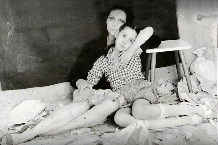 Ёла Санько с дочерью Алёной