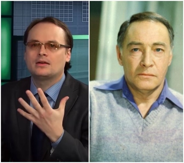 Вячеслав Тихонов и Владимир Тихонов