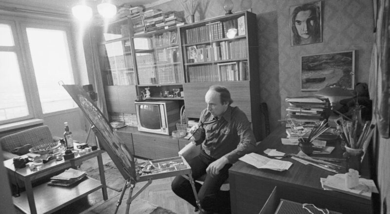 Андрей Мягков вне съёмочного процесса