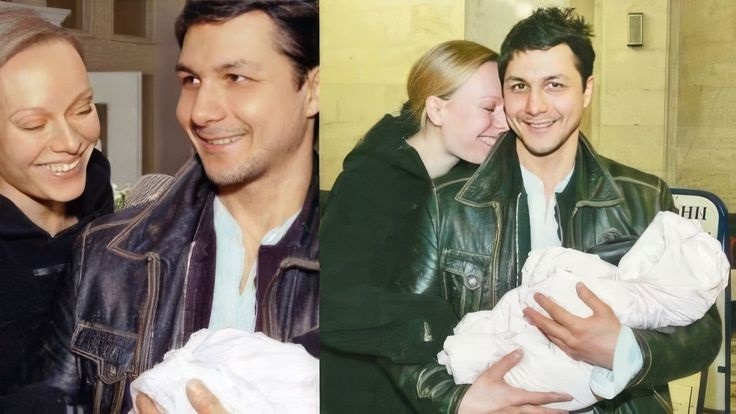 Ольга Ломоносова с первым супругом Евгением Ряшенцевым