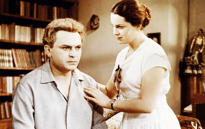 Сергей Бондарчук в картине «Неоконченная повесть», 1955 год
