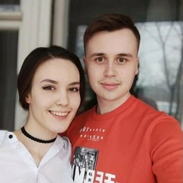 Майкл Стрюков со своей избранницей Софьей Дроздовой