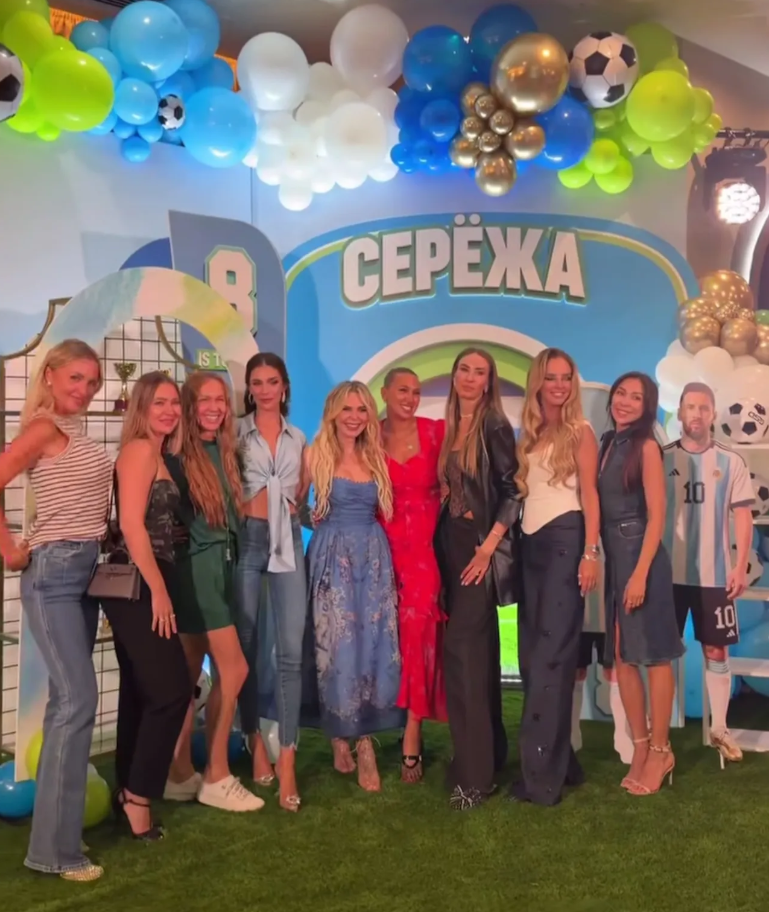 Футбольная вечеринка, Пелагея и Алина Буре: как сын Александра Овечкина и Анастасии Шубской отметил 8-летие