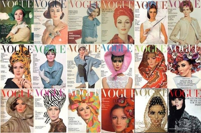 Обложки журнала Vogue с Вильгельминой Купер